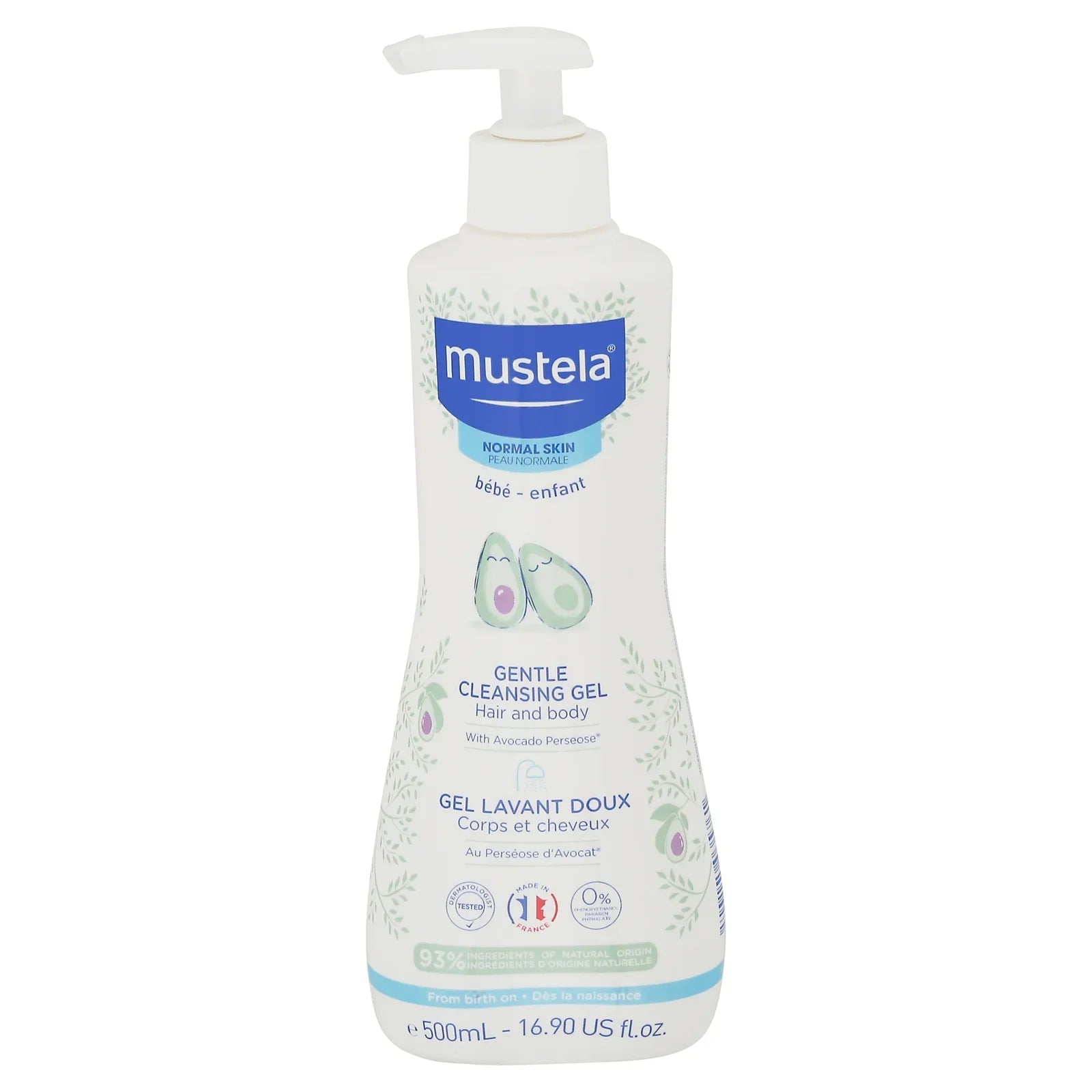 1 -16.9 Cleansing - FZ Gentle Each - Gel Mustela