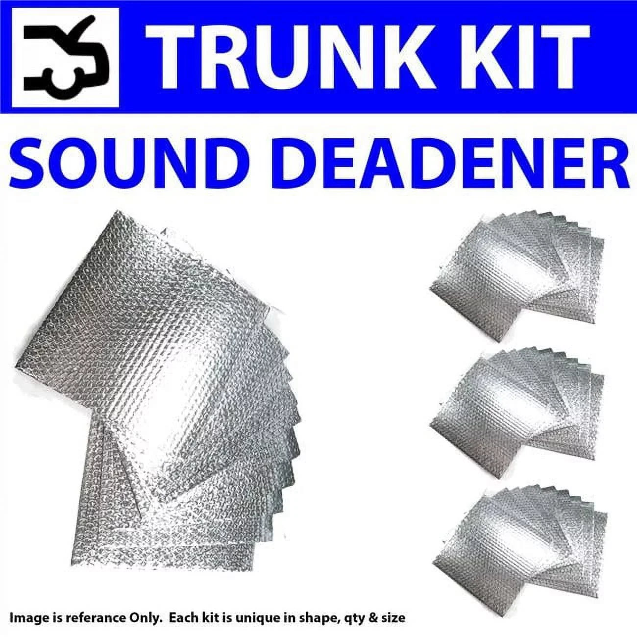 & Deadener Kit for Performance Sound Ford Zirgo 5215cm2 Escape Compartment Trunk Cooling Products Heat High
