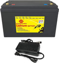 Solar 12v 1536Wh Outdoors Battery Backup Portable and LiFePO4 Ports LiFePO4 Camping Station Charger,for System Generator with Power USB 120Ah Solar Battery Travel Hunting,RV,Marine,Overland,Off-Grid