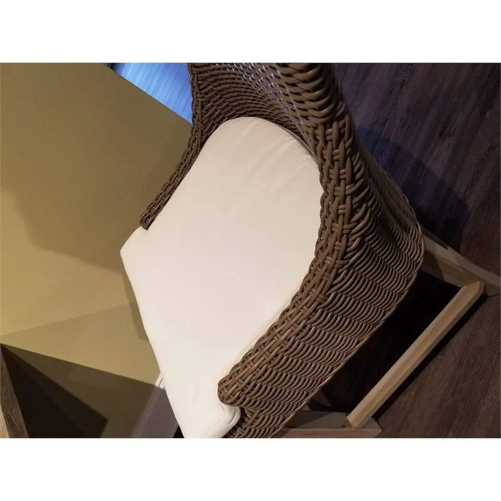 Padma's in Plantation Wicker Counterstool Kubu Alfresco Gray Patio