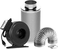 440 Kit: and Filtration Combo 16 Carbon 6'' Filter Ducting Ft CFM Air VIVOSUN 6 Inline Inch Fan,
