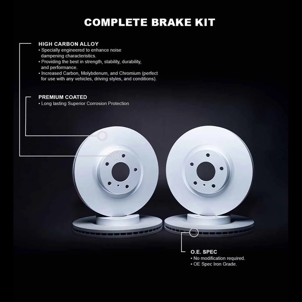 Coated Concepts R1 2013-2014 Wdpn2 SRT-4 Concepts Brake 39029 2008-2009 CHRYSLER Rotor CALIBER R1 Fits 200, DODGE select: Carbon