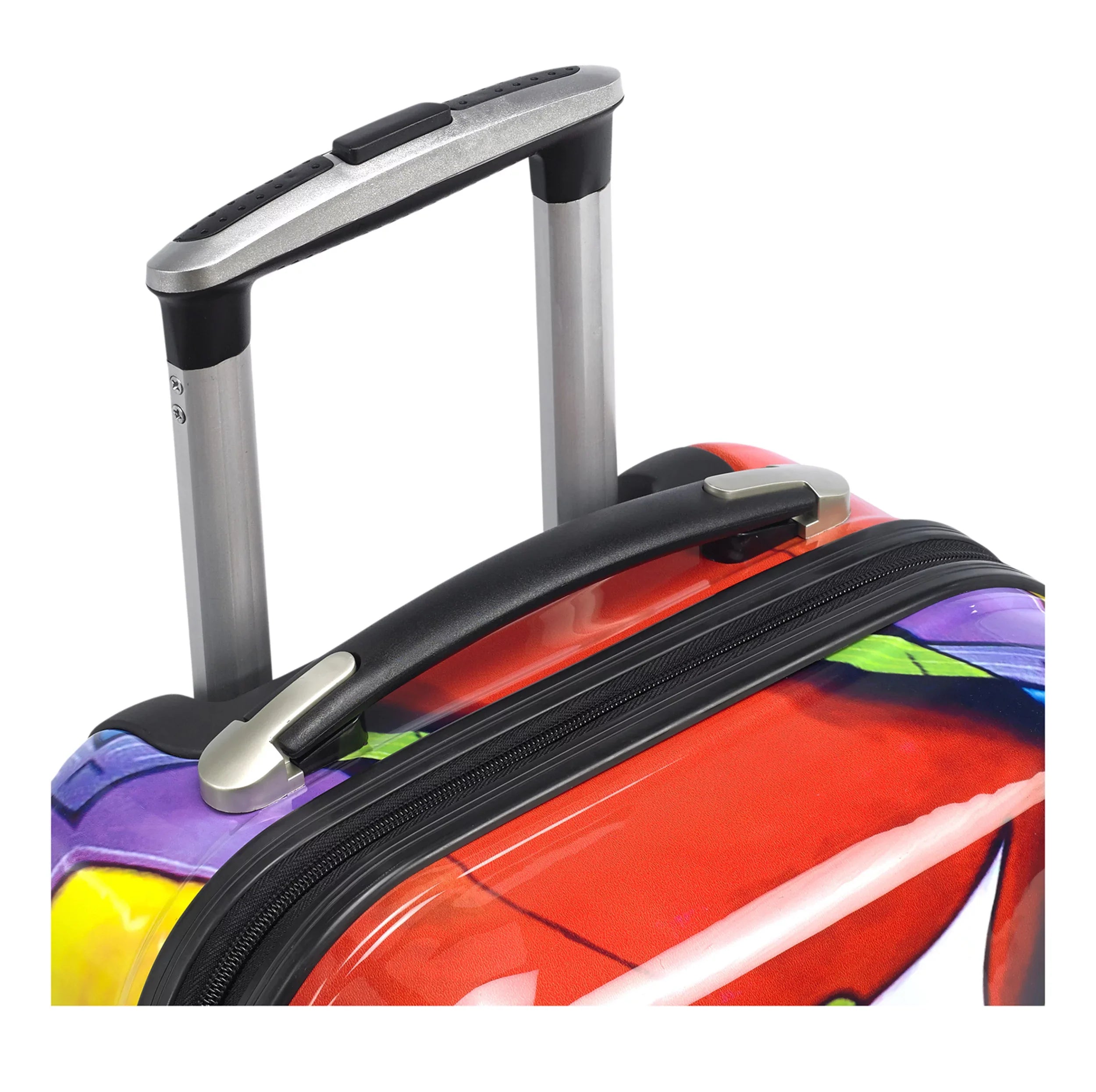 Spinner Upright 3-Piece Hardside Jazz Dejuno Luggage Lightweight - Set