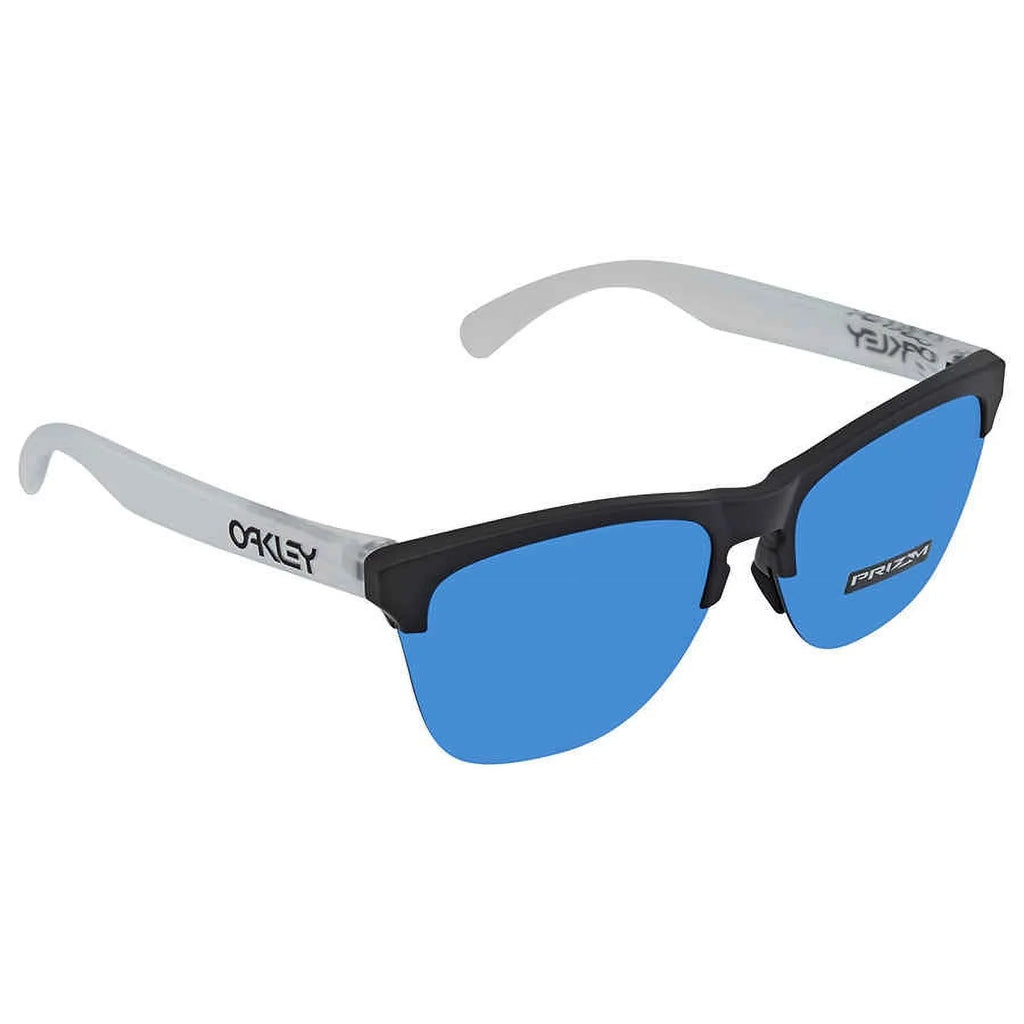 Prizm Round Sunglasses Oakley OO9374 Frogskin 937402 Sapphire Lite Men's 63