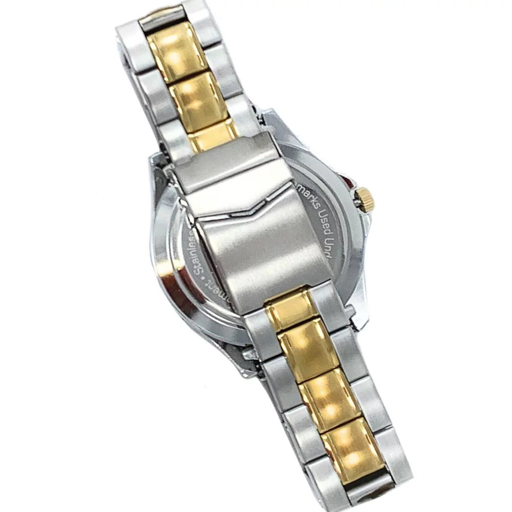 Louis Time Watch Men's Silver Blues Game Watch Gold 2019 Champions Two-Tone St