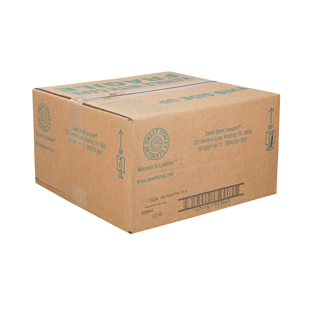 7.56 14 Pound inch 2 Street -- case. Pie, 10 Slice Round  Sweet per