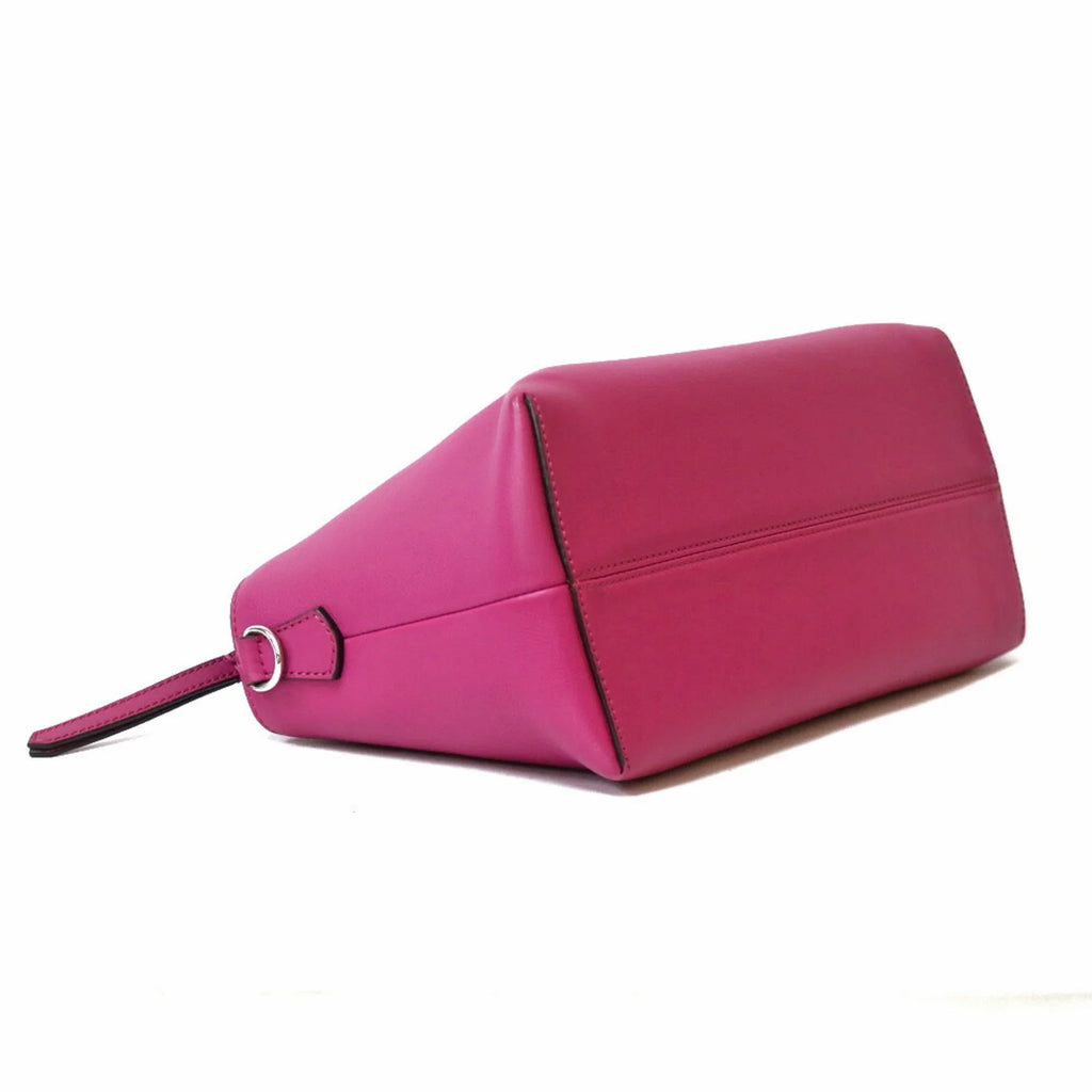 Pink Bag Leather FENDI Visaway Shoulder Fendi Women's Pre-Owned (Fair)