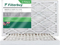 Filterbuy Air AC 15x30x2 8 HVAC (2-Pack) MERV Filters Pleated Furnace
