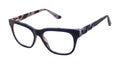 NEW Case 52mm Eyeglasses with GWEN STEFANI Purple GX & Navy by KAIRI GX GX044