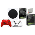 with Digital 512GB Cleaning - Powerpack Xbox Cable Battery/Charge Microsoft and Microfiber Charge Dual Extra Cloth Console Series CHARGEDOCK with - S Surge Controller Red Base Wireless Bundle Pulse