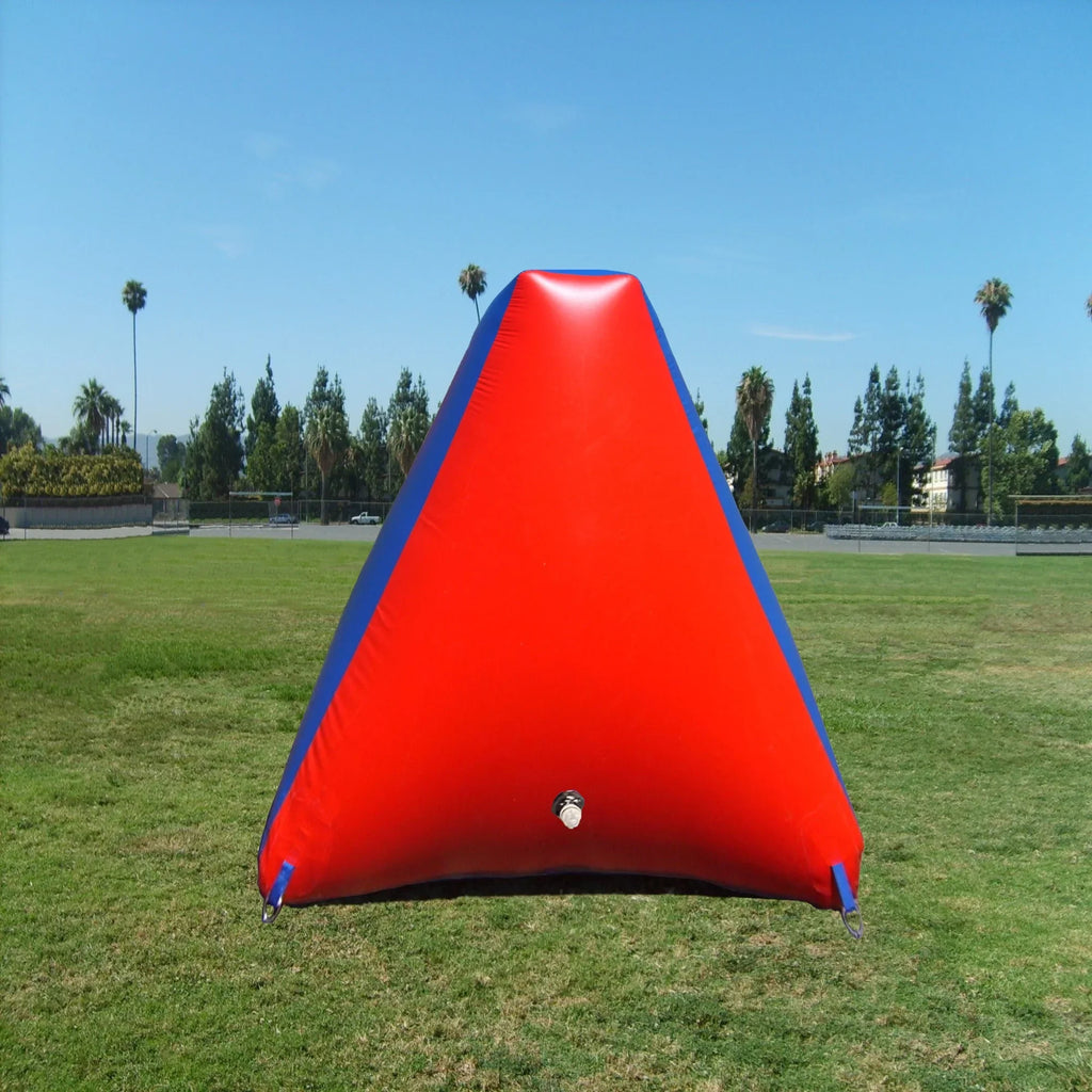 5 Tall, & Piece, Bunker Blue for Laser 1 Foot Tag, Airsoft, Paintball, Sportogo Red Inflatable Archery, Air Pyramid