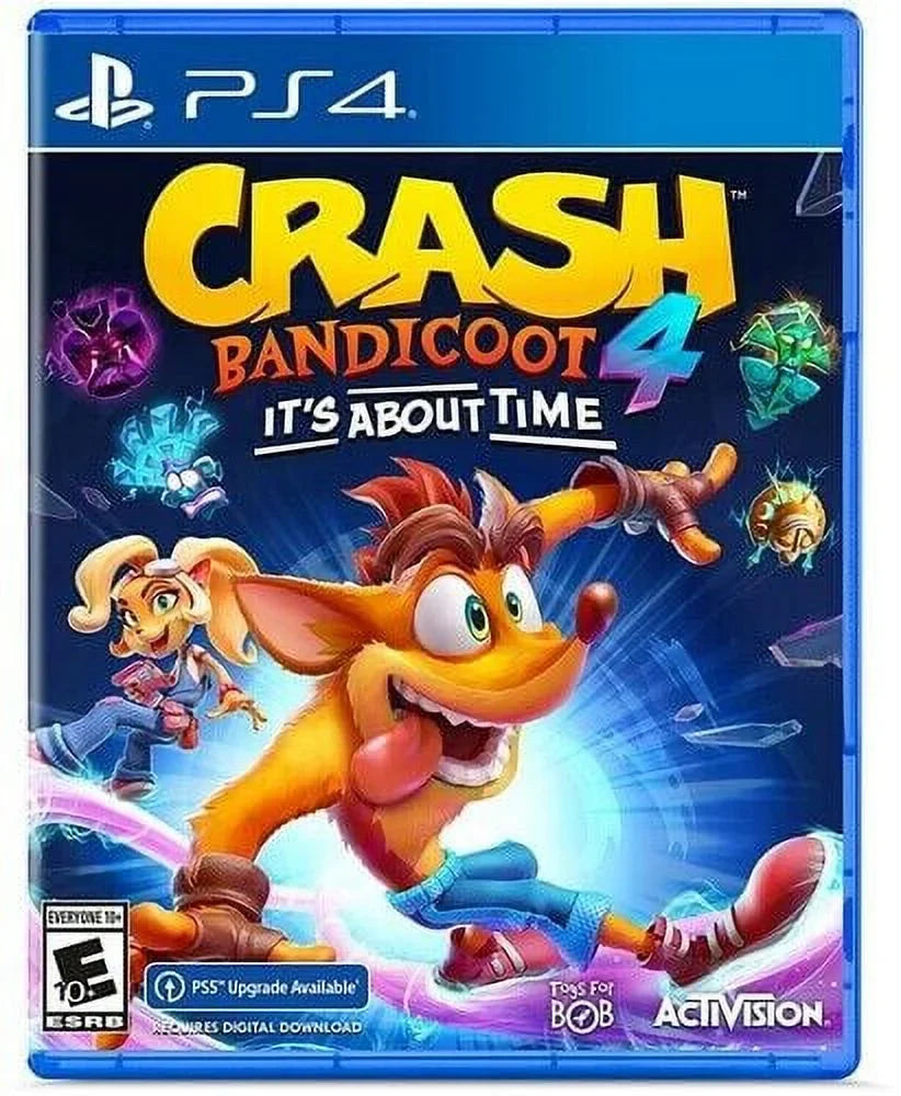 It's About Crash [New Time PlayStation for 4 4 Bandicoot Video 4: Game] PS