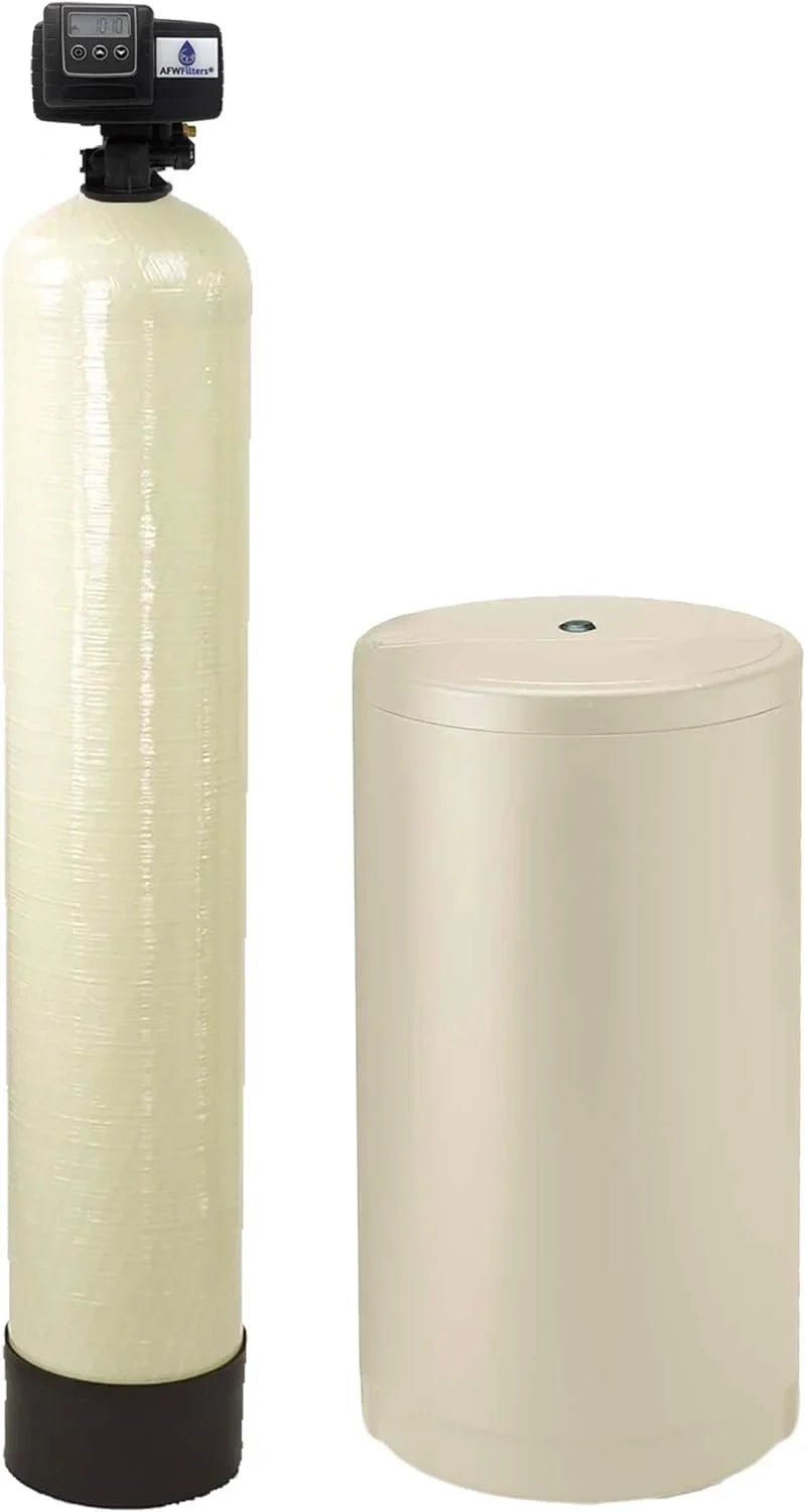 Combination for 2 softener Pro digital whole Almond filter house 40,000 5600SXT metered valve Grains, IRON iron Fleck water