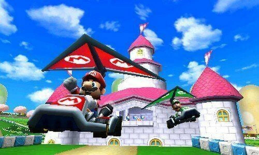 [2DS Fun Online] 7 NEW Player Luigi 3D Brand Kart Nintendo Mario 3DS 2D