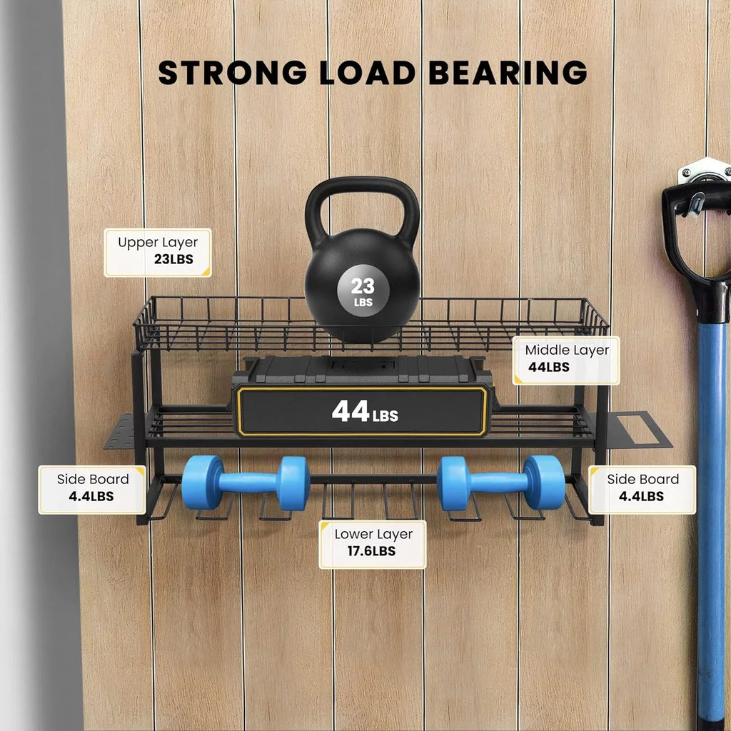 3 Holders with Drill Power 7 Organizer, Rack Layers Wall Storage SPECSTAR Mount Tool