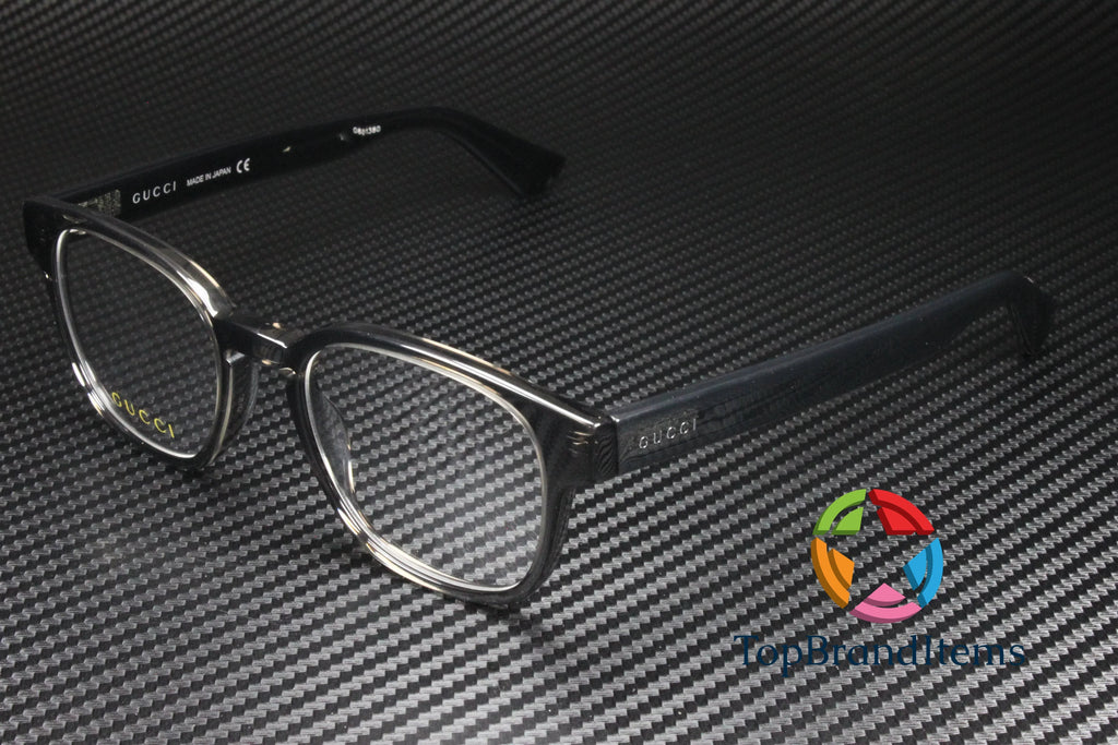 Men's Eyeglasses GUCCI Shiny 004 Grey Demo Square GG0927O Lens 49 mm Rectangular