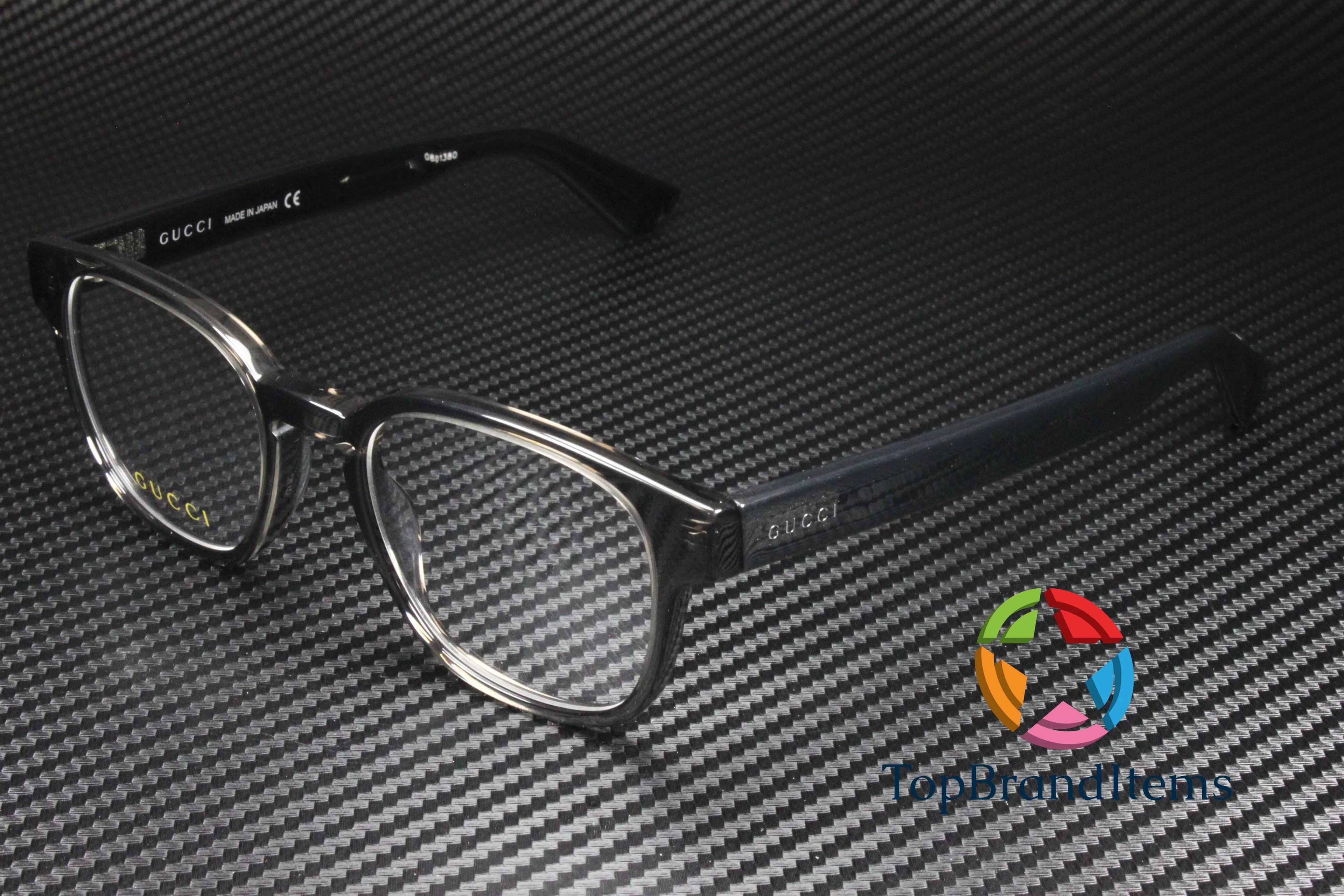 Men's Eyeglasses GUCCI Shiny 004 Grey Demo Square GG0927O Lens 49 mm Rectangular