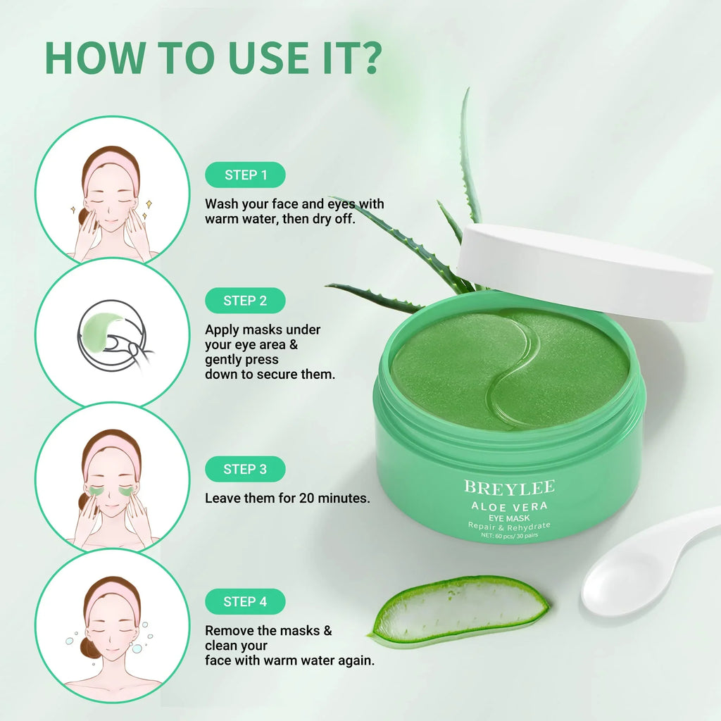 & Mask, Amino Pairs Vera Care for Eye 30 Collagen Aloe Acid - Face