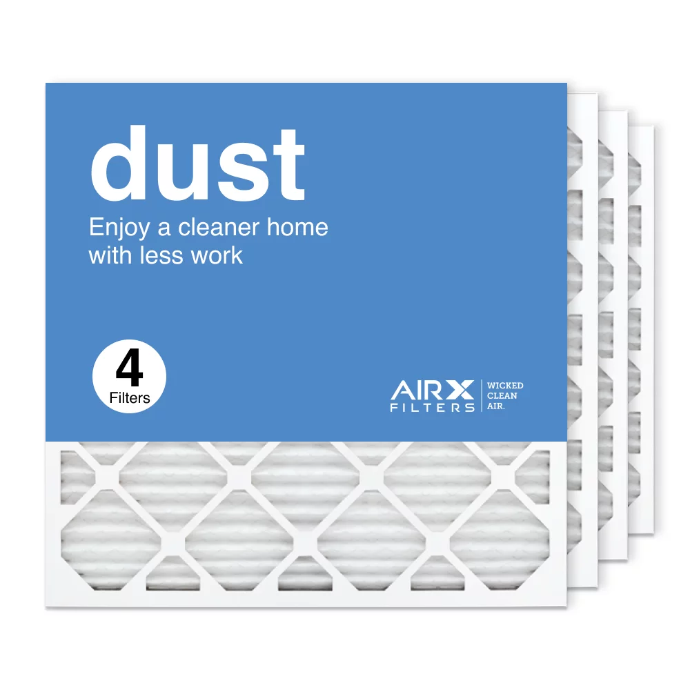 4-Pack USA Air HVAC the 24x24x1 Made Filter Air in Filter, Furnace AC 8 AIRx Dust MERV Pleated Filters