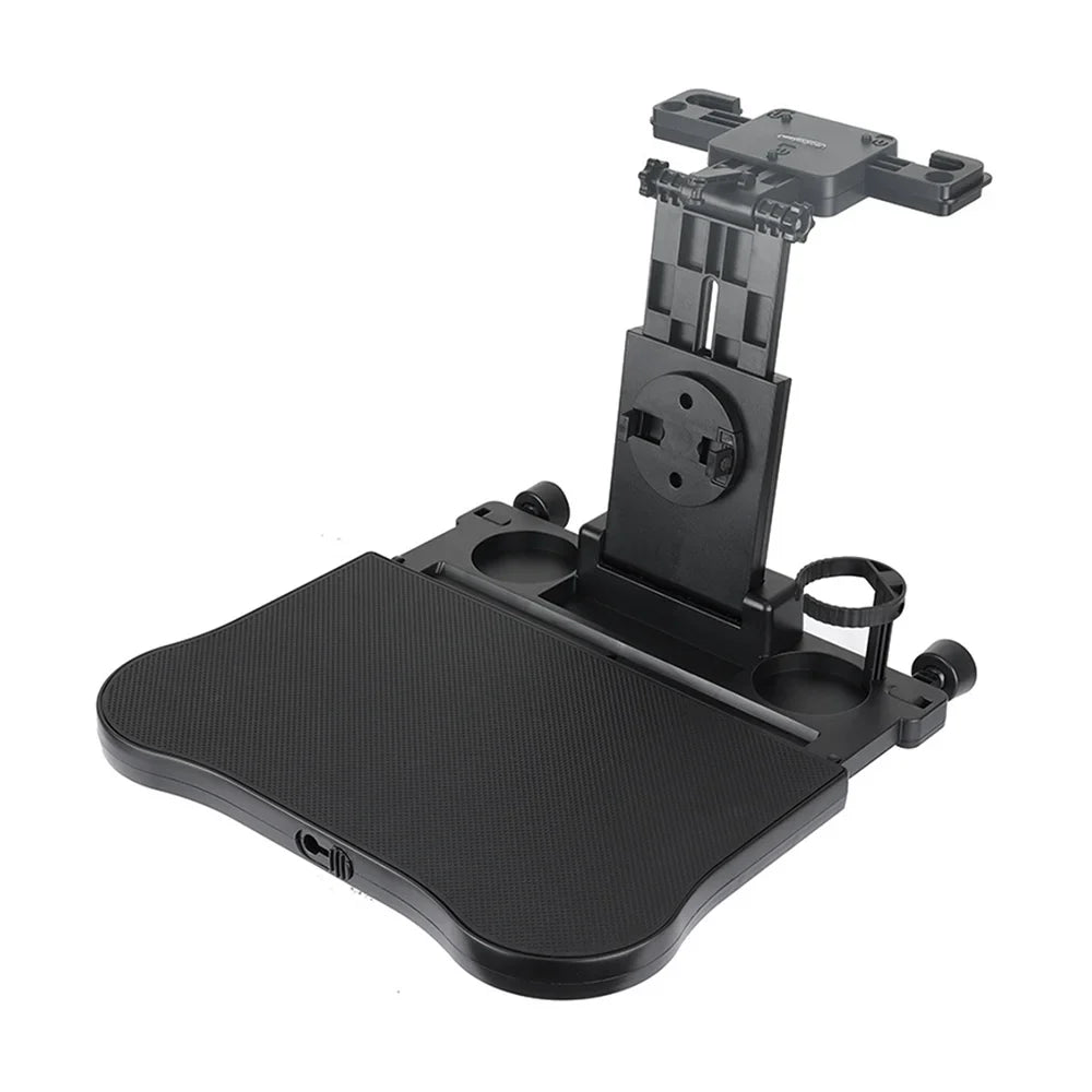 Back with Seat Writing, Phone Car Table Multifunctional Holder Food Car Adjustable Working, Black Seat Car Foldable Travel Eating Table Tray, for Aibecy