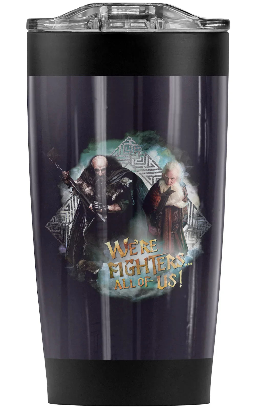 Cold Coffee Great Travel oz Are Insulated & with Lid Beverages Leakproof Steel Mug/Cup, for Drinks Vacuum Wall The Stainless and 20 Tumbler Hot Double | Hobbit/We Sliding Fighers