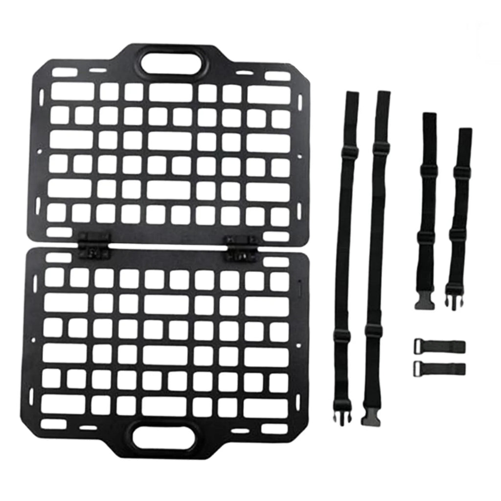 Auto Seatback Organizer Truck Hanging Plate funtasica Modular Seat Seat Car Storage Panel for Parts Panel Back Auto Automotive Molle