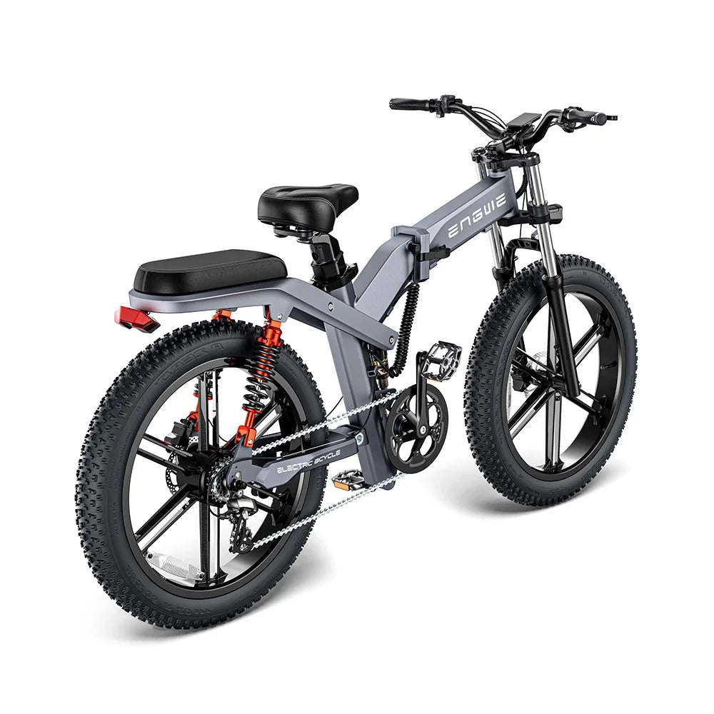 Bike,19.2ah Bike Maximum Fat Maximum 8 Snow All-terrain E-bike Tire 31mph E-bike Speed 1000w ENGWE 48v Tire Speed Electric 8 Bike Speed