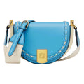 Leather Bag Moonlight Fendi Satchel Crossbody Cyber Blue