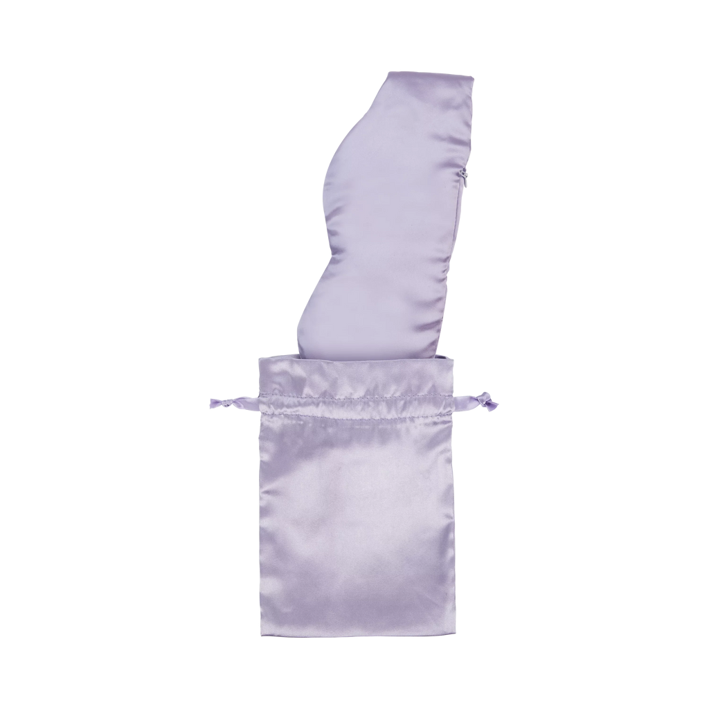 Lavendar Weighted Bag Mask pc w/ Satin TS145X Storage Eye 2 Drawstring Matching ConairCare®