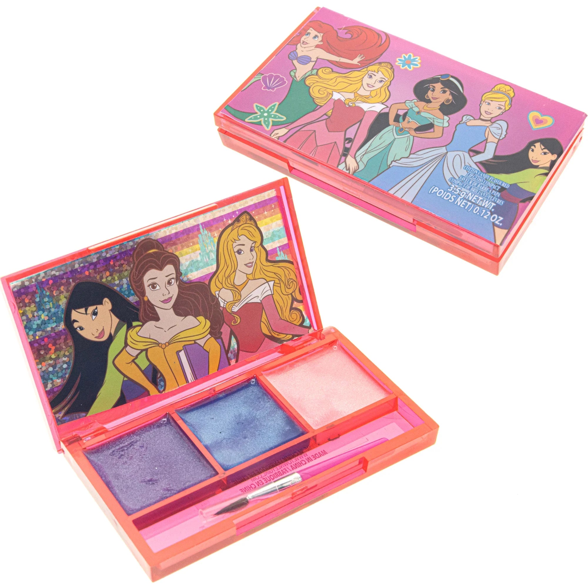 Beauty Cosmetic 3+ Girls, Townley Ages Girl Princess Backpack - Set for Disney Makeup