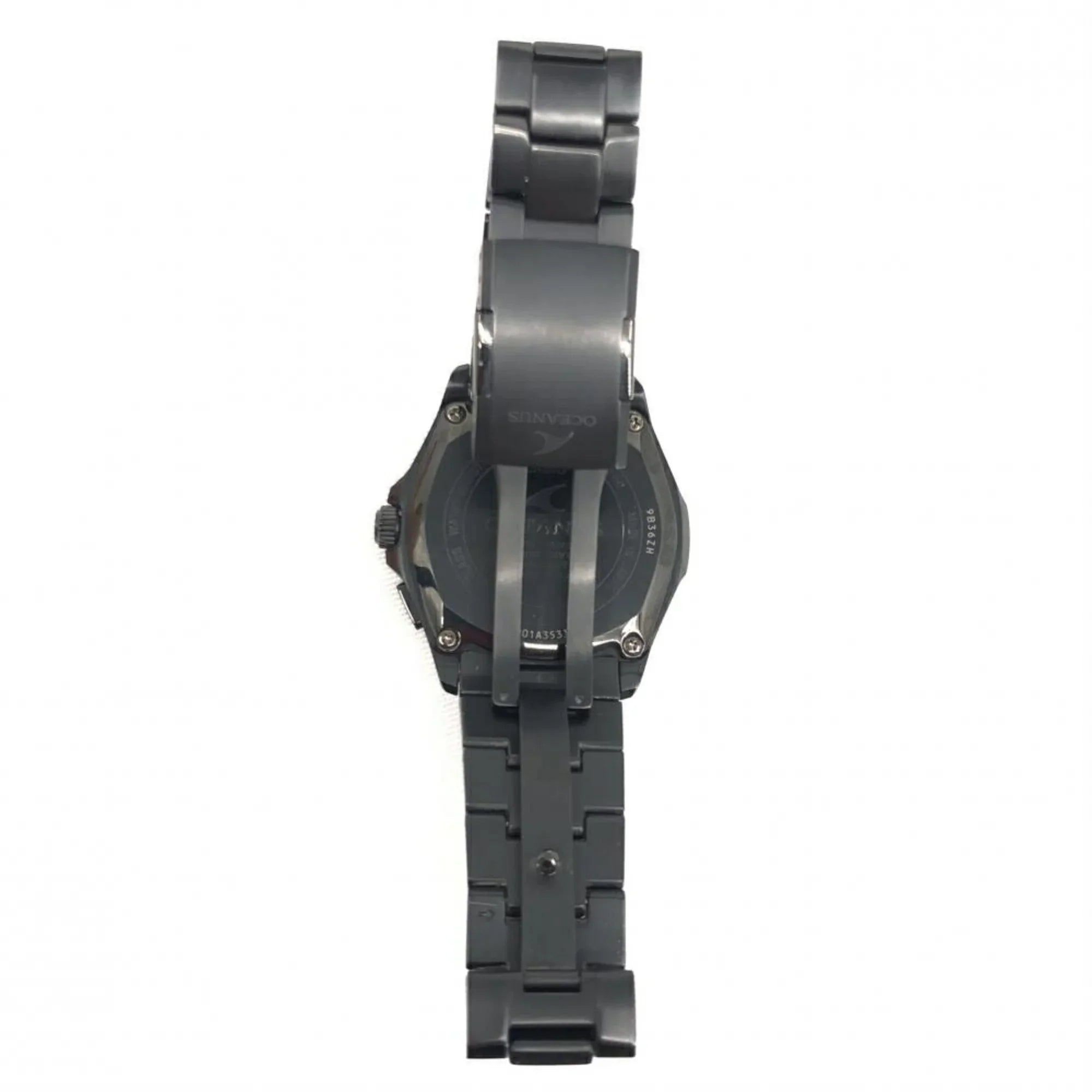 Solar Quartz Casio OCIANUS CASIO (Fair) Pre-Owned Black Radio OCW-S100B-1AJF