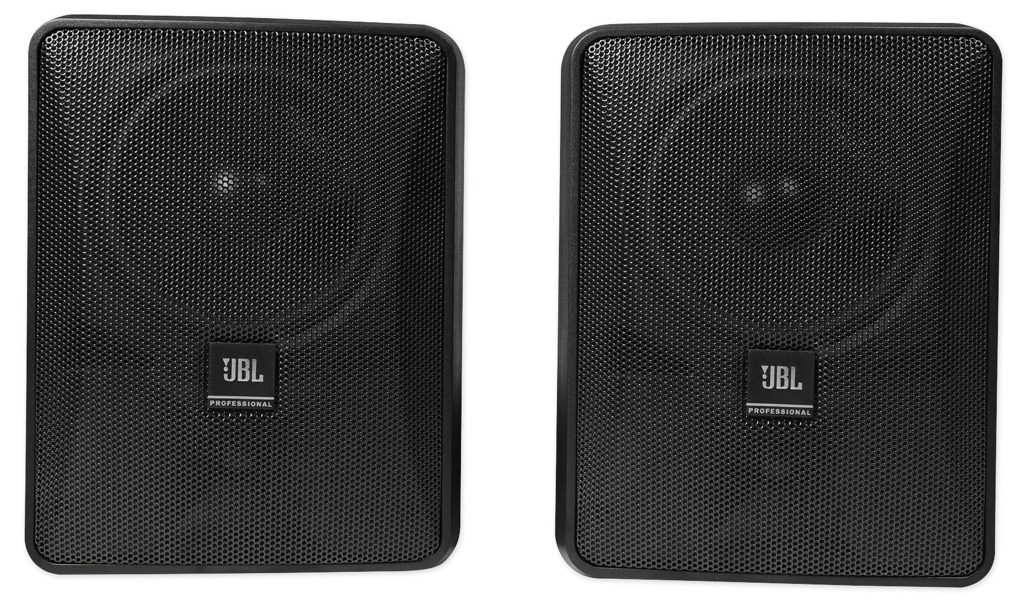 Speakers+Amp 4) JBL Wall+6.5" 5.25" Black Restaurant/Cafe/Bar Ceiling Commercial