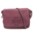 Women's Leather Bag Pre-Owned (Good) Burch Tory Bordeaux Shoulder