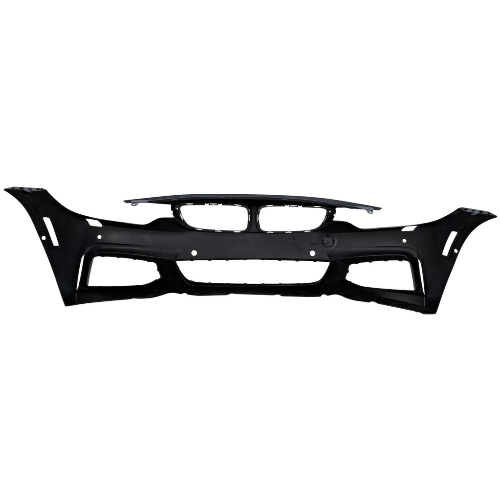 COVER BMW Sport Primed with Compatible with Front 4-SERIES Line Sensor PDC For HLW M Holes/Cam 2014-2018 Conv/Coupe/HB- CAPA BUMPER