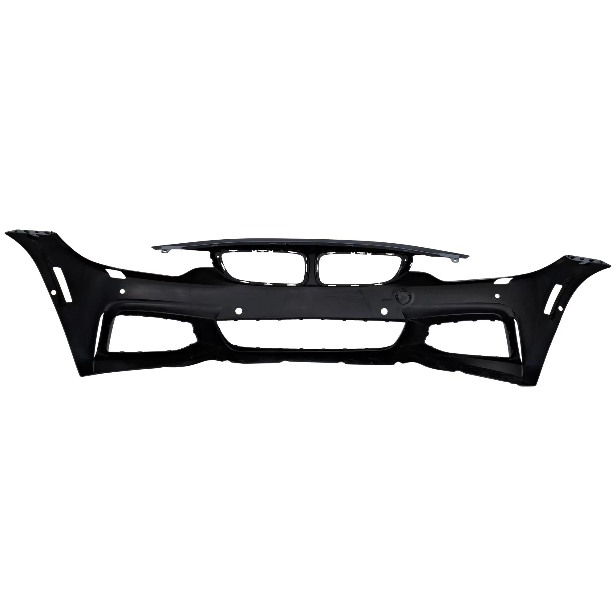 COVER BMW Sport Primed with Compatible with Front 4-SERIES Line Sensor PDC For HLW M Holes/Cam 2014-2018 Conv/Coupe/HB- CAPA BUMPER
