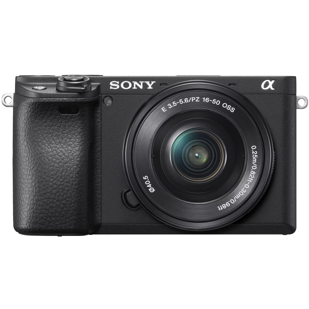 f/3.5-5.6 Battery ILCE-6400L/B Gear Bundle 4K Lens Angle Wide with Sony Deco Telephoto Filter and Editing & a6400 Set 0.43x (Black) + Mirrorless OSS Camera Lens 2.2X Power Extra Case 16-50mm Kit