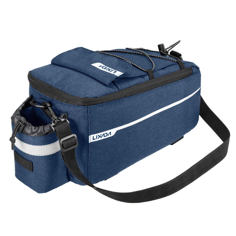 Cycling MTB Storage Bag Insulated Bag Cooler Shoulder Reflective Rack Rear Bag Lixada Bag Trunk Pannier Bike Luggage