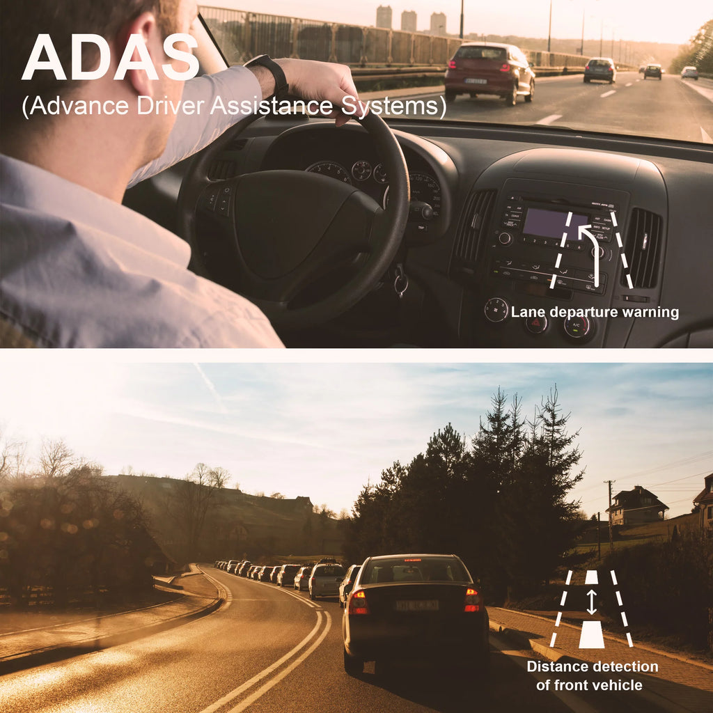 Dash Basic Full Cam Rexing and 1080p Wi-Fi HD Cabin V3 Inside Front Dual Camera with