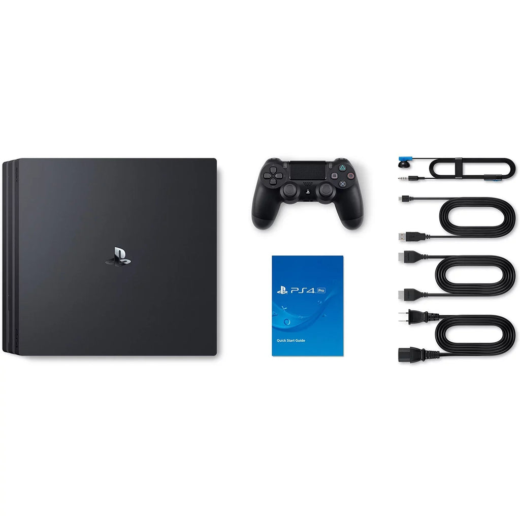 Pro Console, (Refurbished) 1TB Gaming PlayStation Restored 4 Black, Sony CUH-7115
