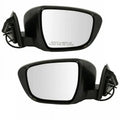 Door Rogue Rear View Set For & Turn Power Signal Pair Mirror w/o Camera 14-19