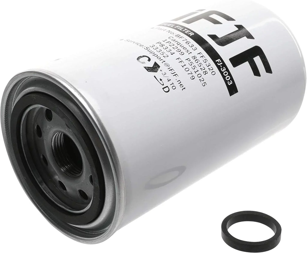33528 3500HD FF3003 for Spin-on Silverado/GMC 2500HD Fuel P551313 2001-2016 Replacement iFJF Duramax FF5320 Filter 1R-0750 6.6L Chevy Sierra Replaces BF7633