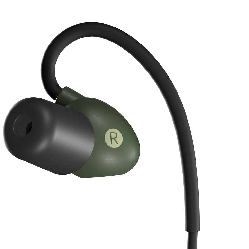 BT Sport (Green) Advance Hearing Protection Earbuds: Bluetooth Tactical Shooting ISOtunes