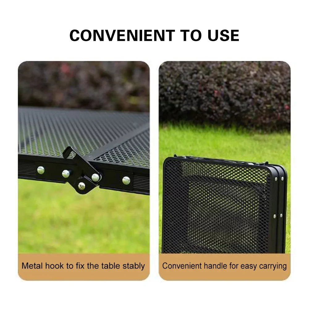 and Food Compact Picnics Table, Camping, for and Folding Essential Portable, Station OWSOO Prep