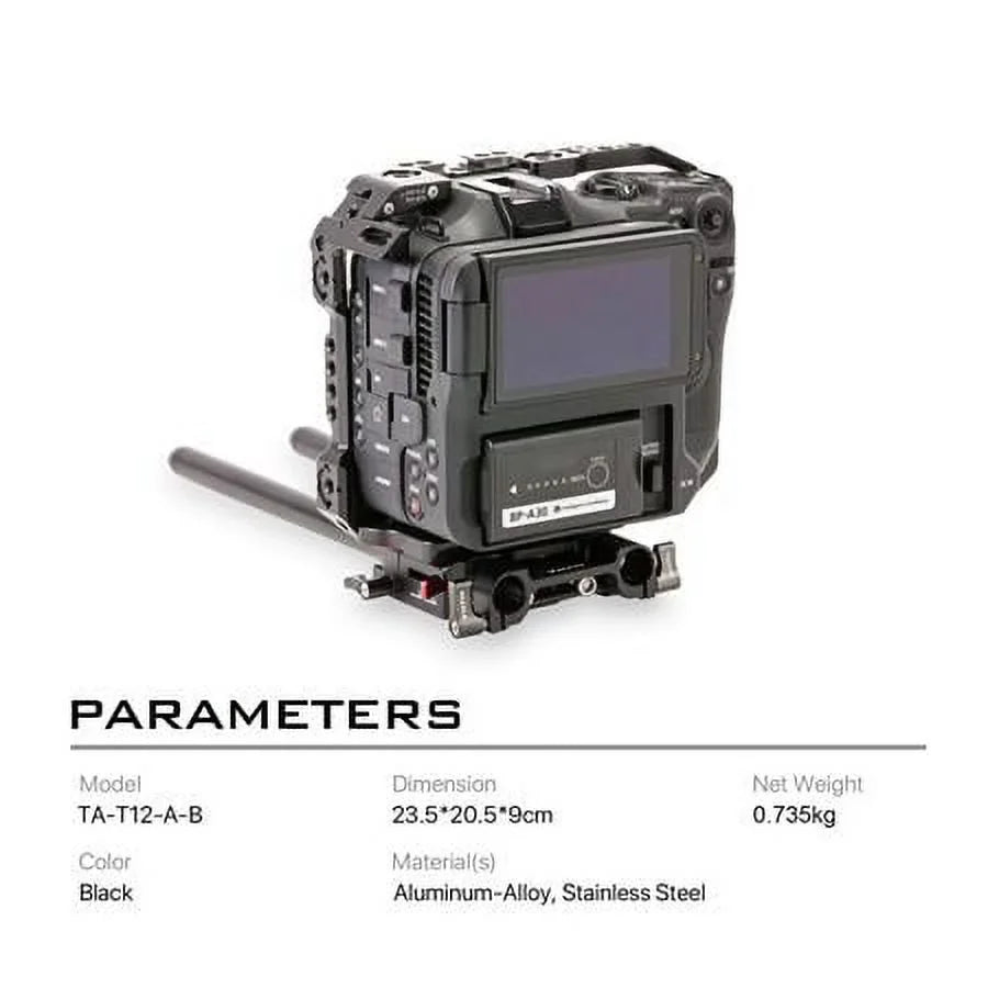 for Camera C70, Kit Tiltaing Cage Lightweight Black Canon