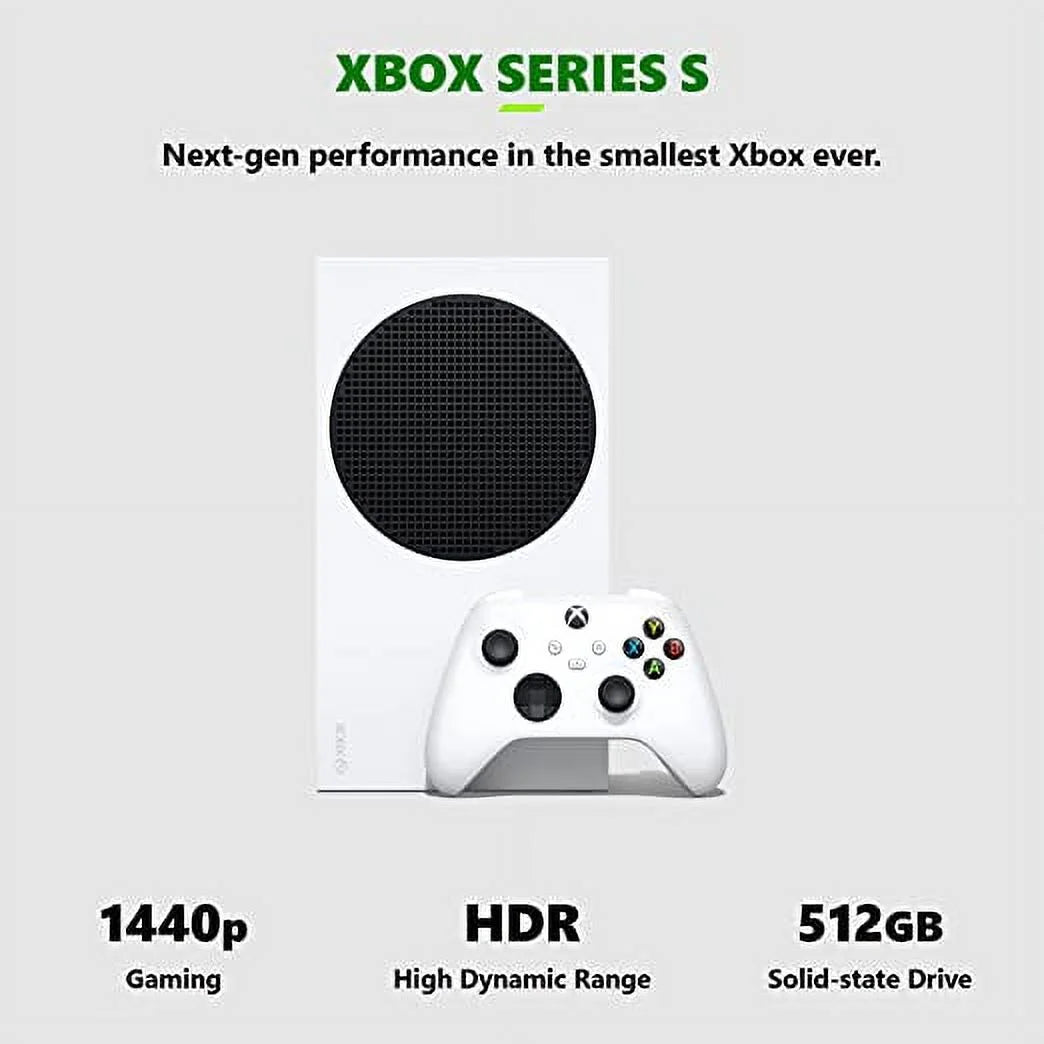 (Refurbished) Pre-Owned MICROSOFT GAME WHITE RRS-00001 - CONSOLE SERIES 512GB XBOX S