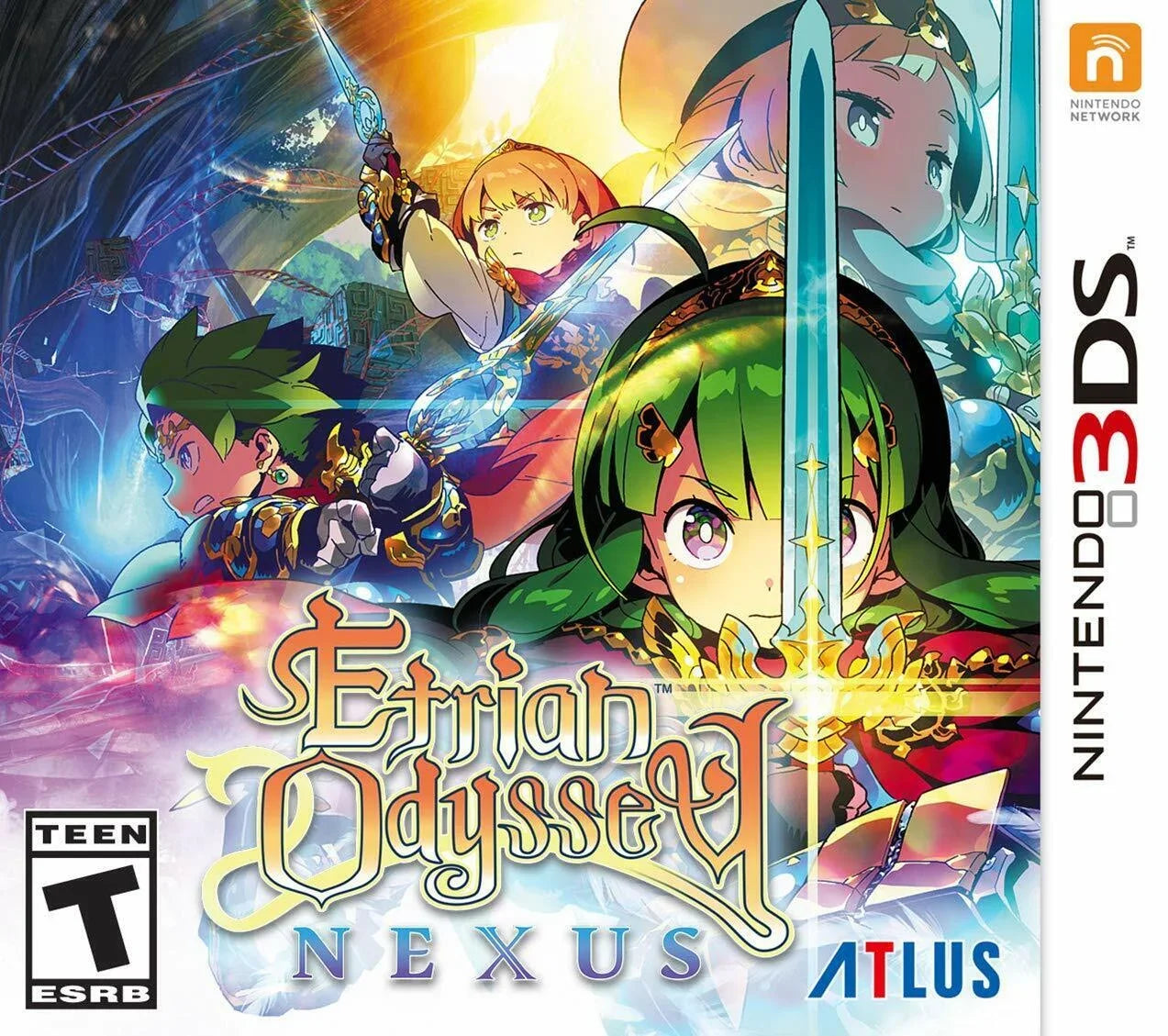 Etrian [2DS Art RPG 3DS Launch - - Book] Nexus NEW Edition Odyssey Nintendo