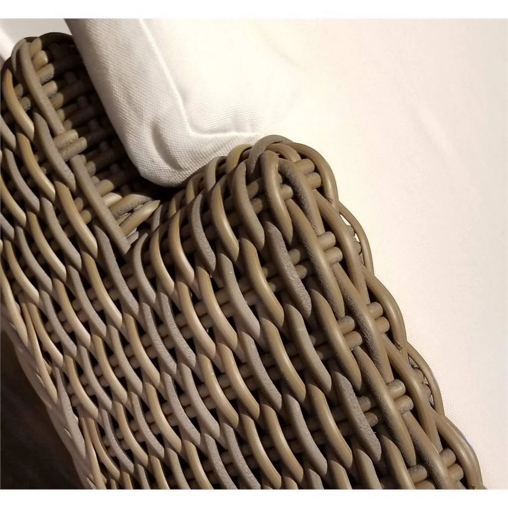 Padma's in Plantation Wicker Counterstool Kubu Alfresco Gray Patio
