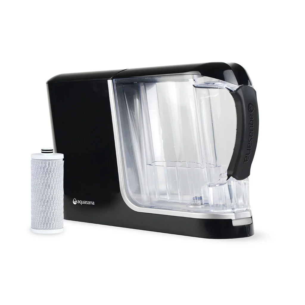Powered Filter Pitcher, Water Clean Machine, Water Aquasana Gallons, Filters Black 320