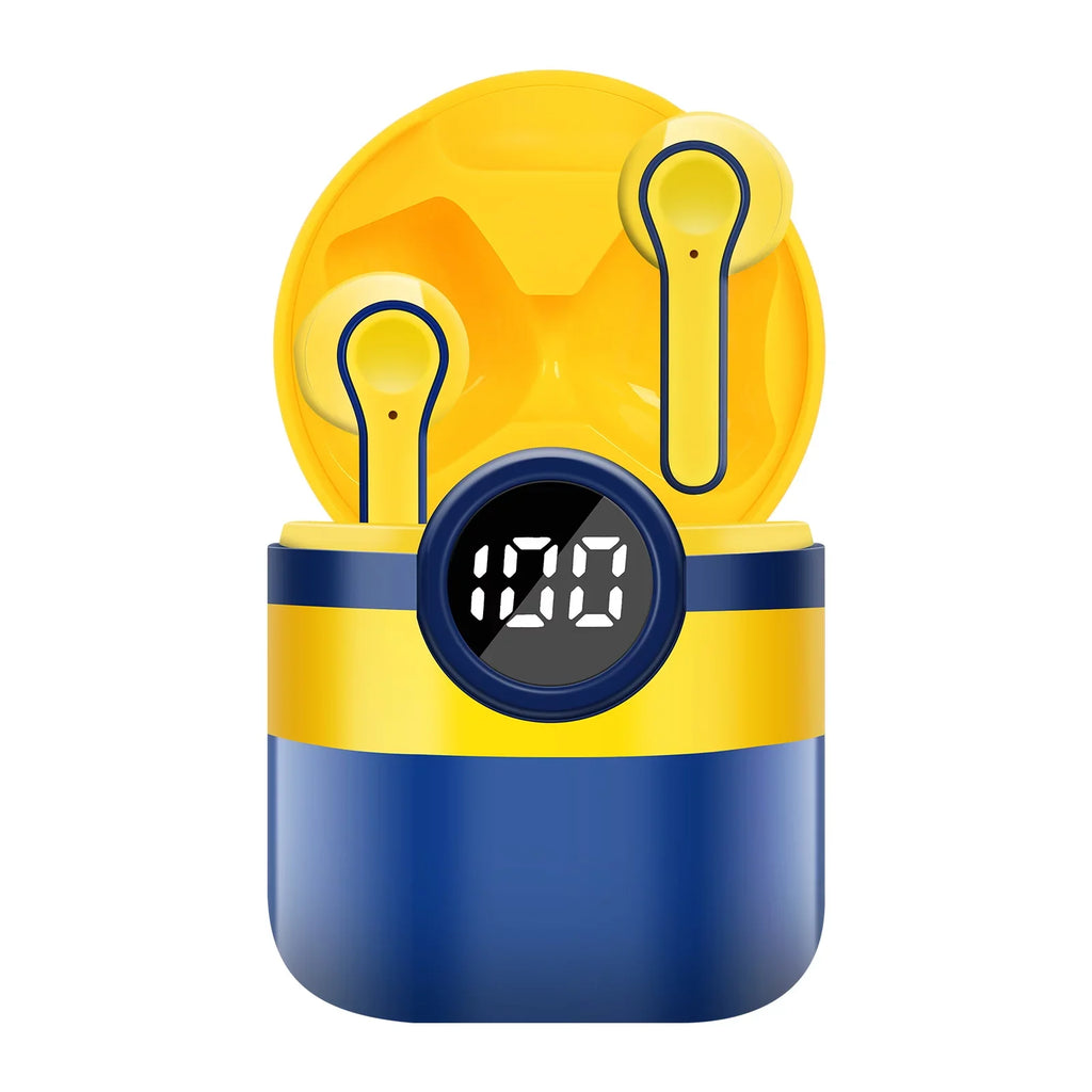 Earbuds Q350 Headphones with IPX7  Bluetooth & Ear Microphone 2 Music. Digital in Earbuds Deep Bass & Display for Waterproof iPad UrbanX Bluetooth Air Sports For Wireless Work