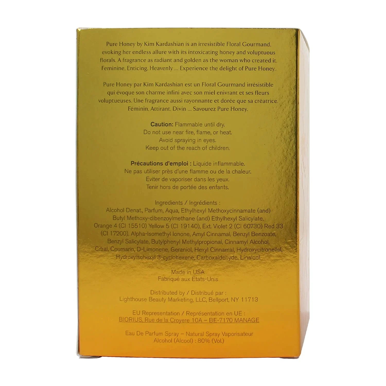 Spray EDP - Pure Kim oz by WOMEN 3.4 Kardashian Honey FOR